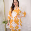 Buy Online Trendy Yellow Pure Cotton Kurta Sets & Cord Sets