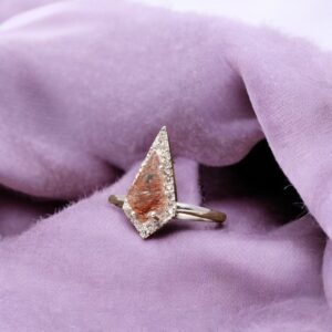 Copper Rutile Sterling Silver Ring